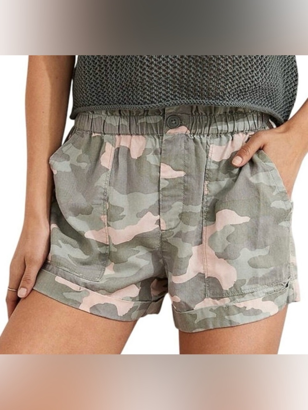Aerie Camo Lyocell Shorts
